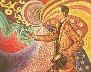 Paul Signac, Portrait of Felix Feneon,